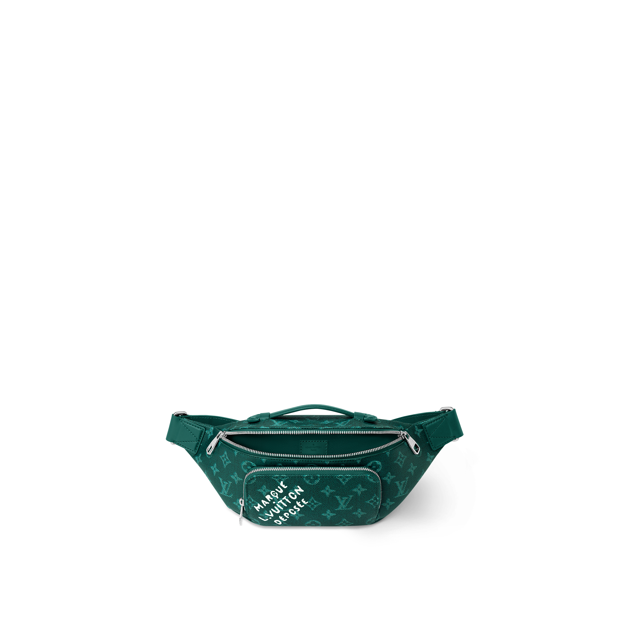 Fashion green louis vuitton fanny pack